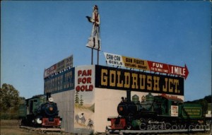 Goldrush Junction in the early 1970s